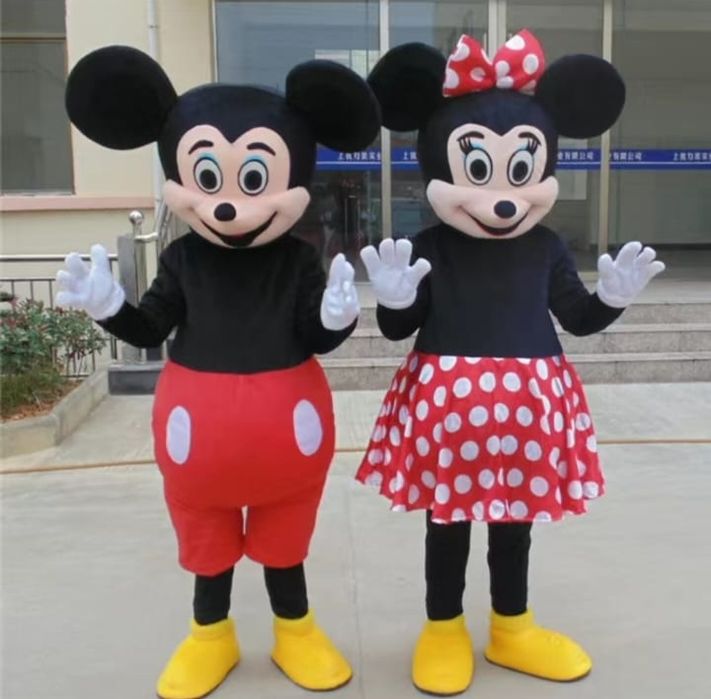 Ростовые куклы Мики Маус и Мини Маус