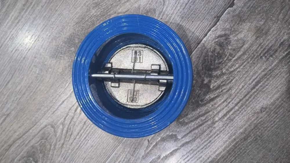 Клапан обратный чугунный 2-х дисковый межфланцевый (таблетка)