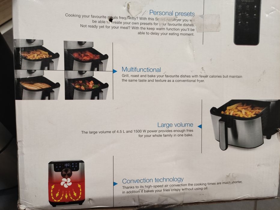 PRINCESS 4,5L / Фритюрник с Горещ Въздух