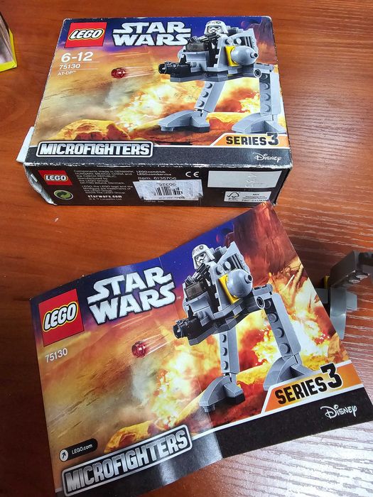 LEGO Star Wars Series 3 75130 AT-DP 75128 TIE Advanced Prototype