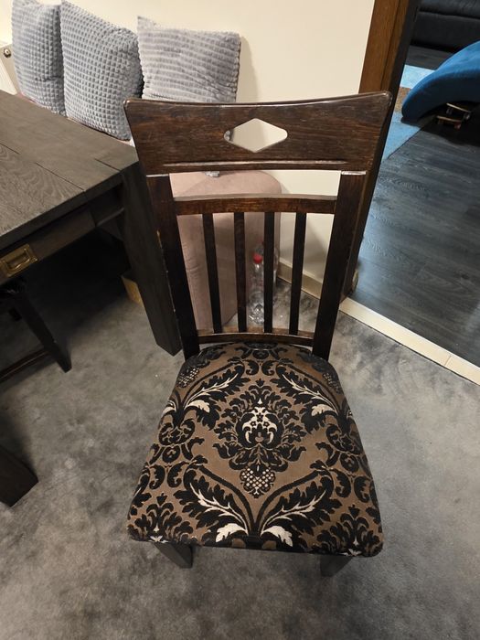 Masa stejar si scaune