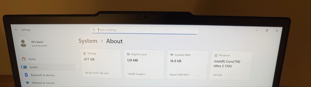Lenovo Thinkpad X13 YOGA Gen5 x360 Ultra 5 ! 512GB 16GB 2in1 Slim !