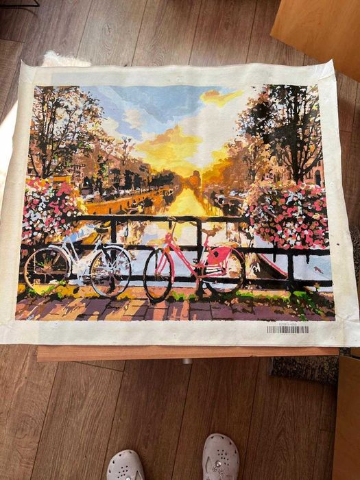 Tablou pictat pe panza