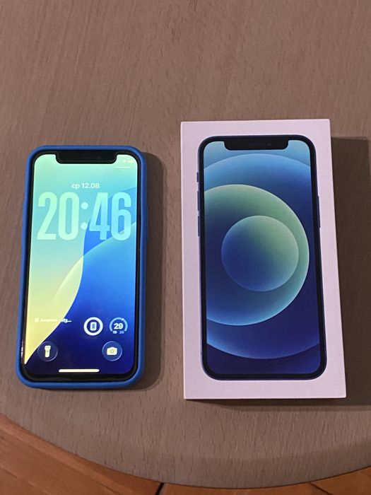 iPhone 12 mini 128GB син