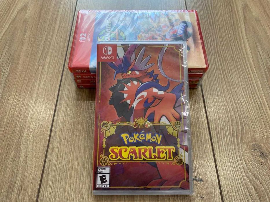 Новый Pokemon Scarlet Nintendo Switch/ Покемон Скарлет Нинтендо Свитч