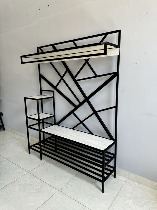 Стеллаж для прихожая/вешалка для прихожая/стеллаж/шкаф/Stellaj/Loft