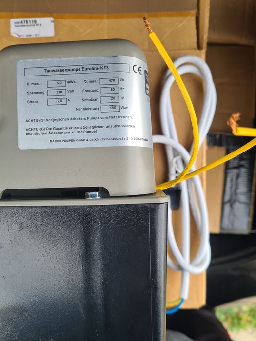 Pompa condens profesionala March Pumpen Euro-Line KT3