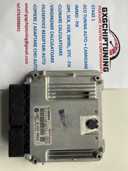 ECU BMW 3 Series  0281019808 DDE8574093 -01 320