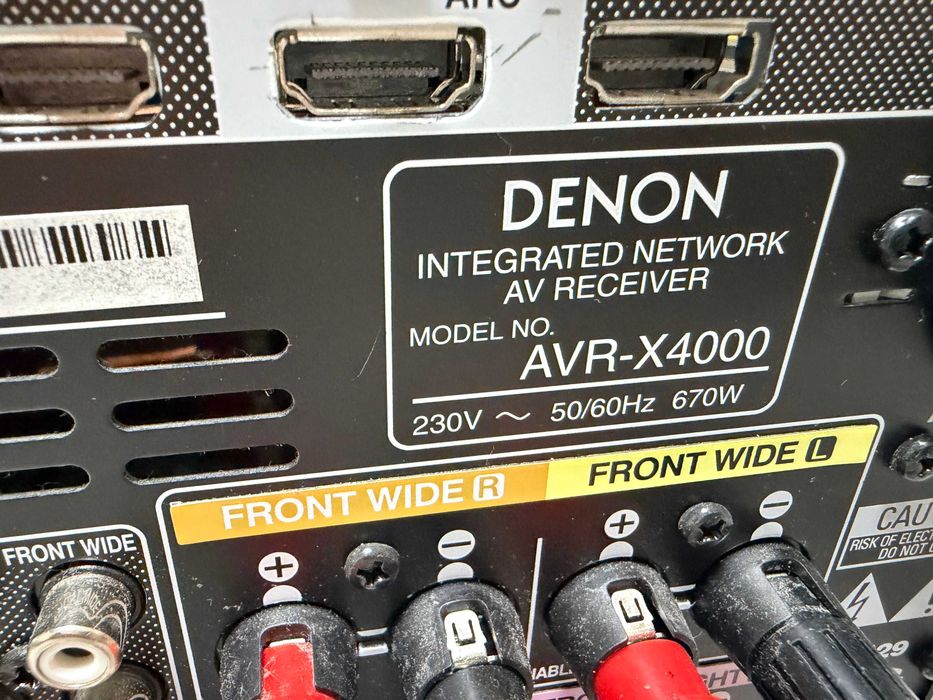 Ресивър усилвател Denon AVR-X4000