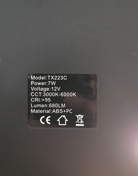 Lampa birou LED BIENSER cu încărcare wireless 10W, USB