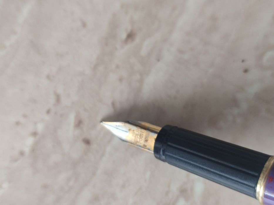 Stilou Pelikan Vintage "Splatter" – Fabricat în W. Germany (Anii '80)