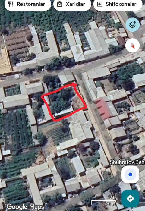 Uchaska yer sotiladi