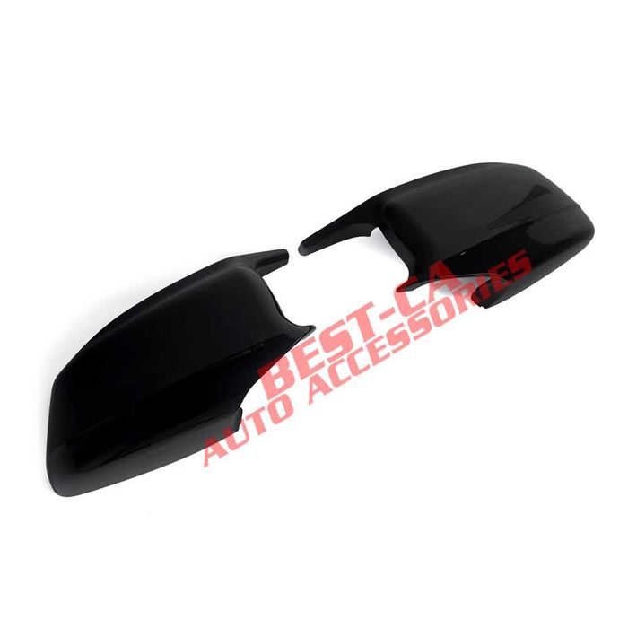 Capace oglinzi cu cleme pentru montaj direct Batman / M-Style compatibile cu BMW Seria 5 F10, F11 (2010-2013) pre lci – Negru Lucios
