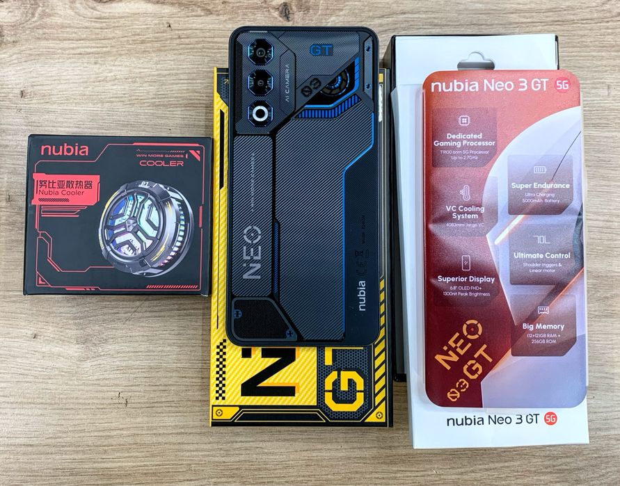 3 ГОДИНИ ГАРАНЦИЯ ! ZTE Nubia Neo 3 GT / 5g/12gb/256gb