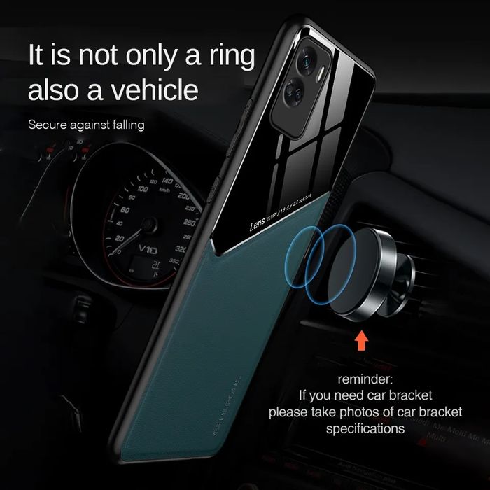 Honor 90 / 90 Lite / GENEROUS Кожен кейс гръб с магнит