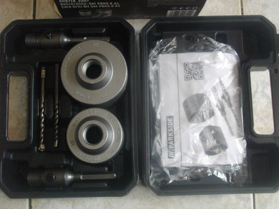 Нови Немски:Пневматичен Гайковерт/ Комплект Диамант Боркорони Parkside