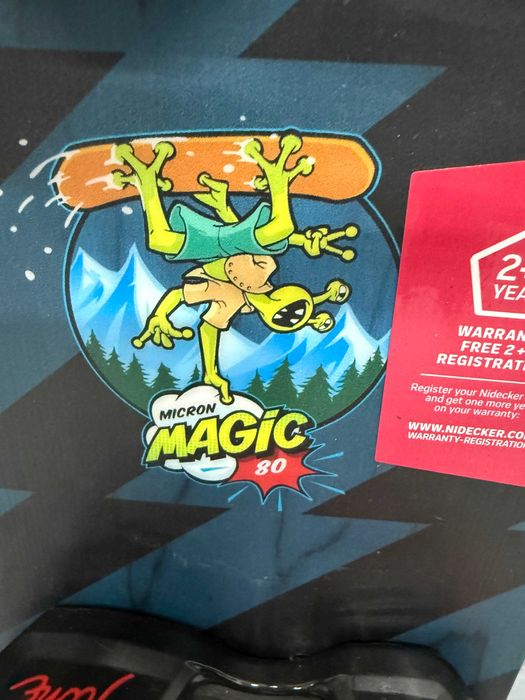 placa snowboard nidecker micron magic L80cm