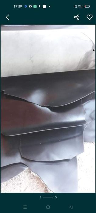 Естествена кожа. Телешки ярешки хастар