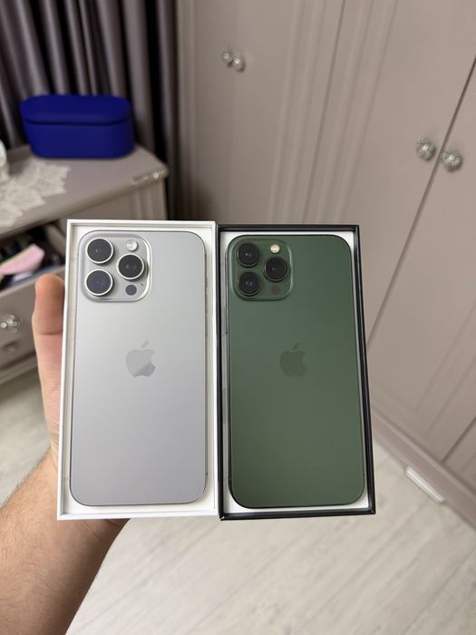 Продам iPhone 15 Pro Max и iPhone 13 Pro Max