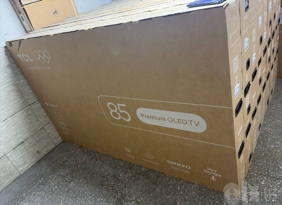 Телевизор TCL 85 QLed 144Hz Smart Tv самый низкий цена со склада