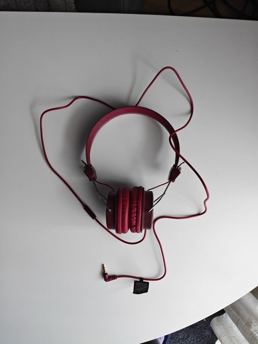 Căști Poss rosu burgund