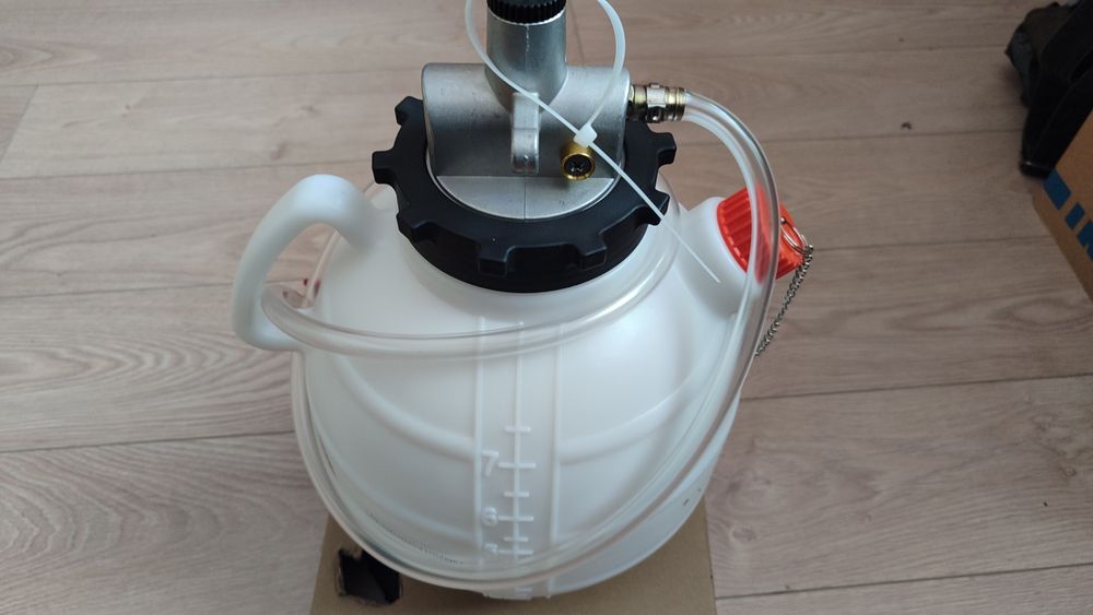 Ръчна помпа за масло на автоматични скоростни кутии 7.5L / ATF Fluid Pump комплект с адаптери