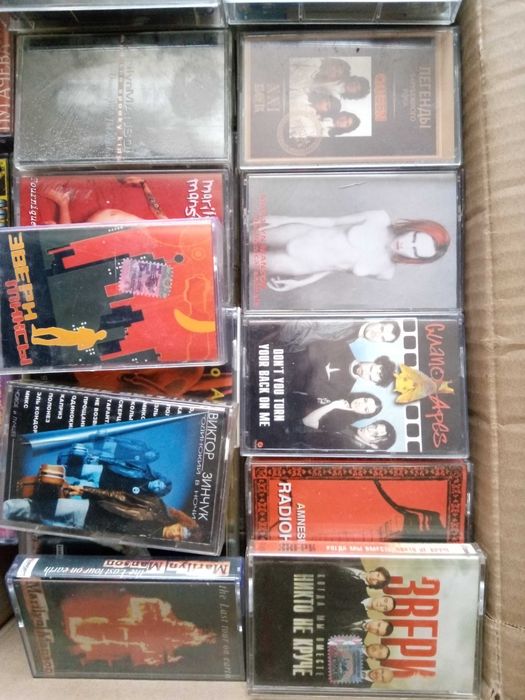 компакт кассеты разные