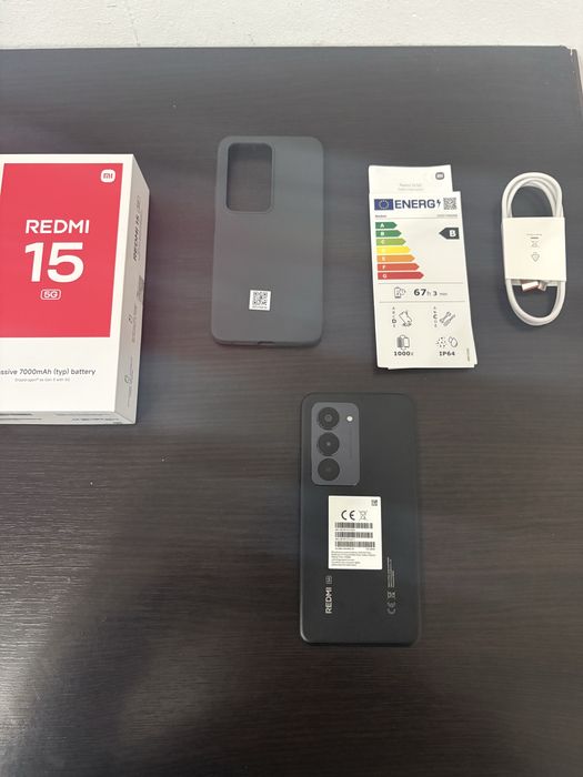 Redmi 15 5G  Midnight Black