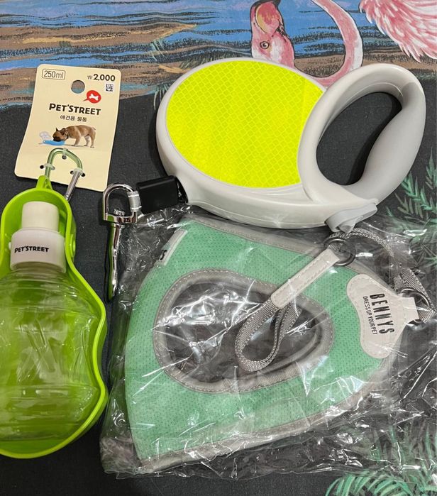 Поводок рулетка трос для собак