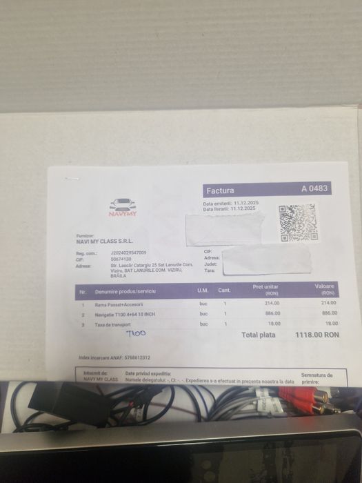 Navigație auto Android dedicată pasat b6 ,b7