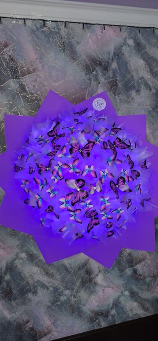 Букеты из бабочек