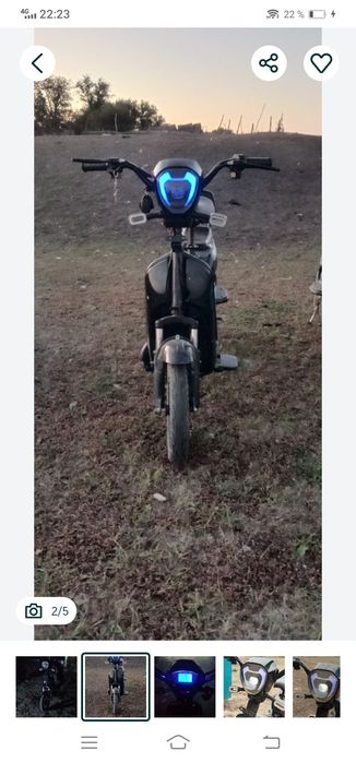 Прадаю электроскутер читайте описания