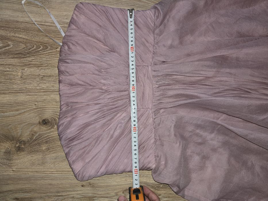 Официална рокля пепел от рози