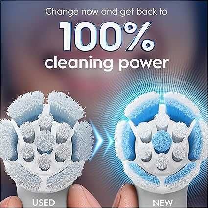 Резервни глави за електрическа четка за зъби Oral-B iO Gentle Care 6 броя, Бял