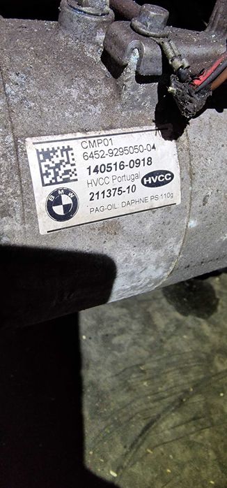 Compresor Clima Mini Cooper 1.5D BMW x1 X2 B37C15 cod 211375-10