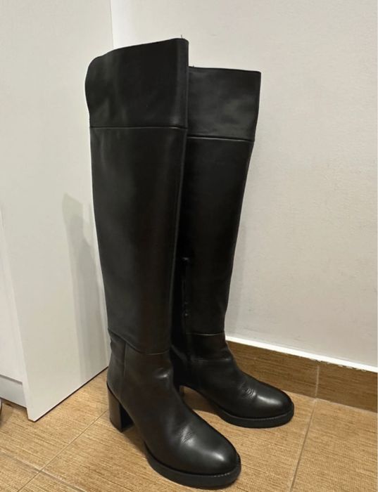 Cizme Piele Zara 40