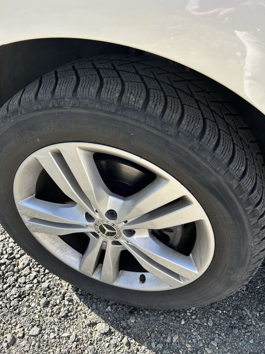 Set roti Mercedes GLE 2017 cu cauciuri iarna Michelin