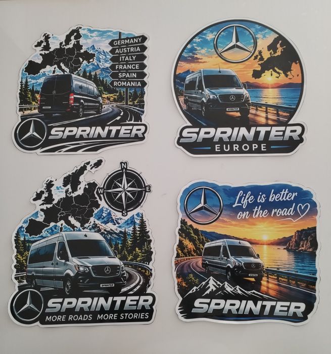 Stickere auto 3d Mercedes/Renault