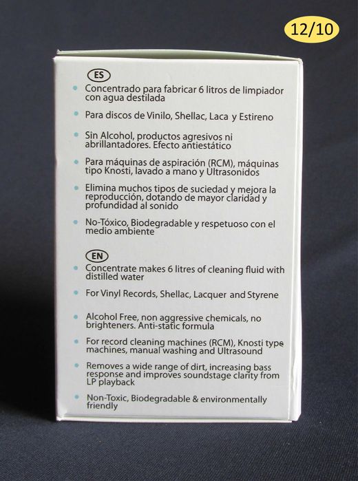 Почистваща Течност за Грамофонни Плочи концентрат за 6л. Pro-Clean-6