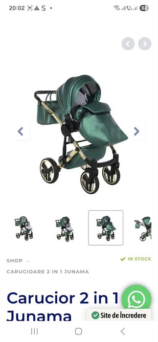 Caruț junama 2 in 1