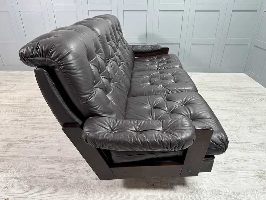 Кожен диван 3-ка Арне Норел Д1106-Д