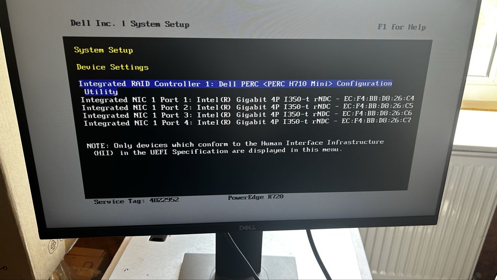 PowerEdge R720 – 128GB RAM, 18TB storage