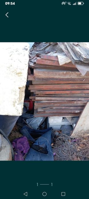 Продаю железные листы бу фальц