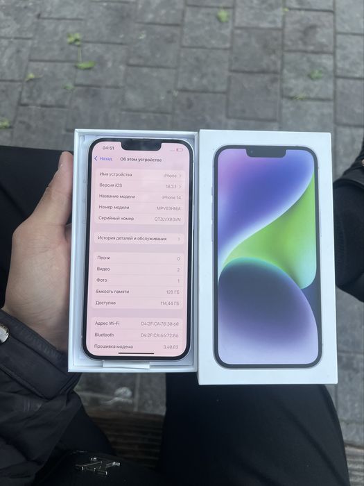 iPhone 14 128Gb 78%