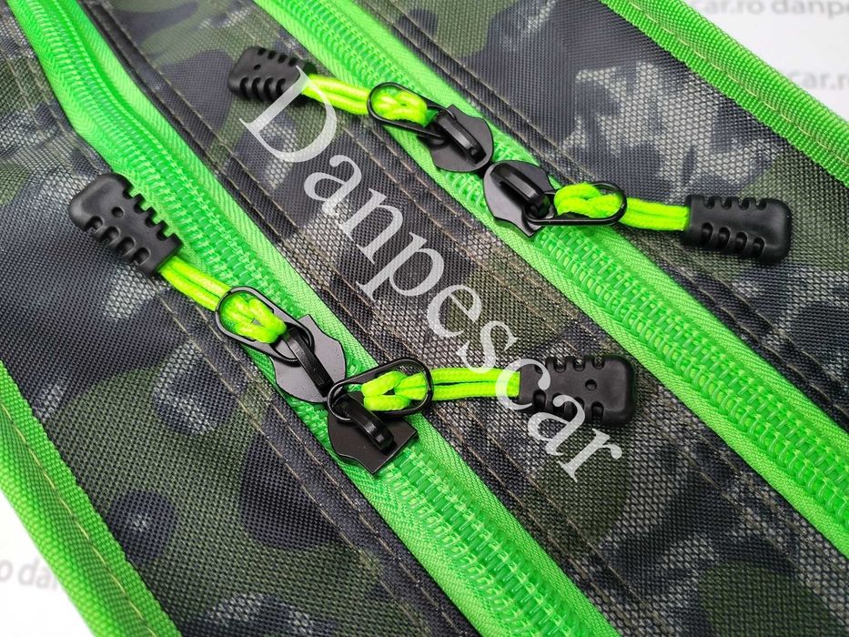 Geanta HUSA PROFL rigida pentru 2 SAU 3 lansete cu mulinete  135cm