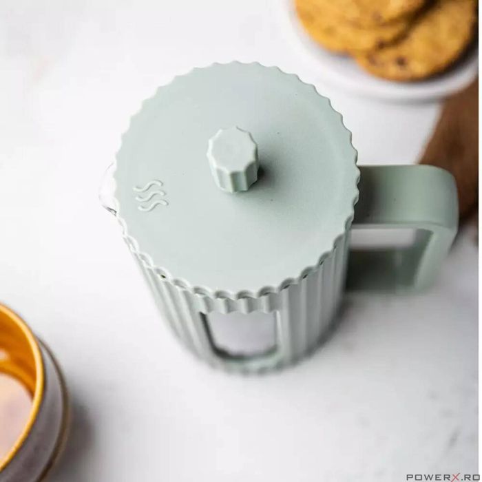 Infuzor din sticla, aparat pentru cafea, ceai sau ierburi, capacitate