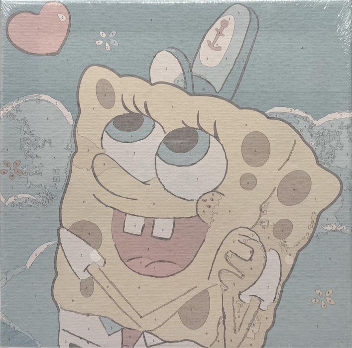 Раскраска по номерам на холсте