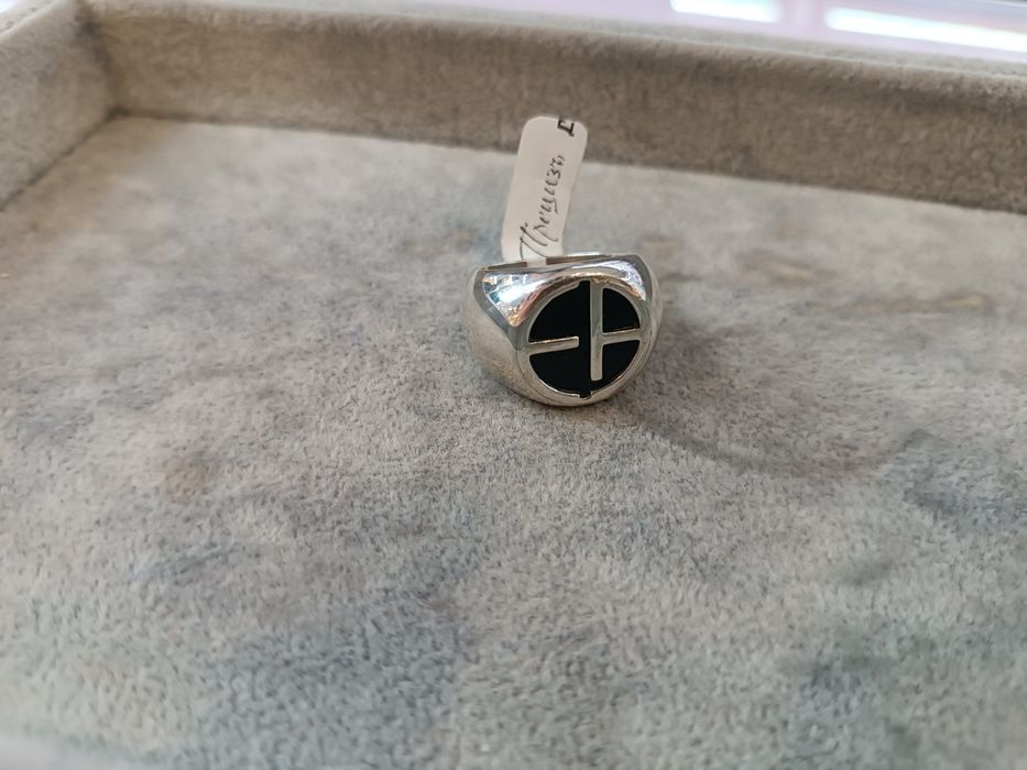 Мъжки сребърен пръстен