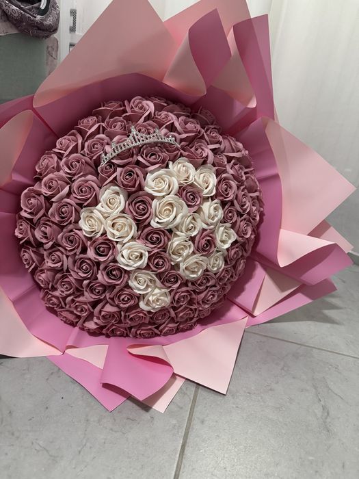 Buchete trandafiri de sapun