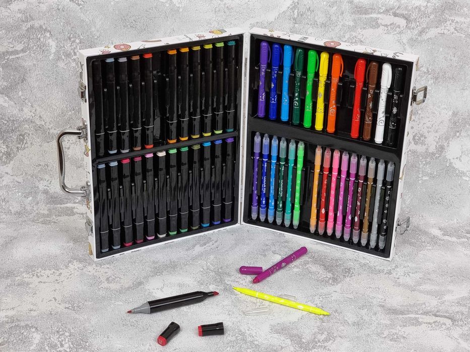 Набор для рисования 53 / Творчества / Маркеры / Доставка Бесплатно!